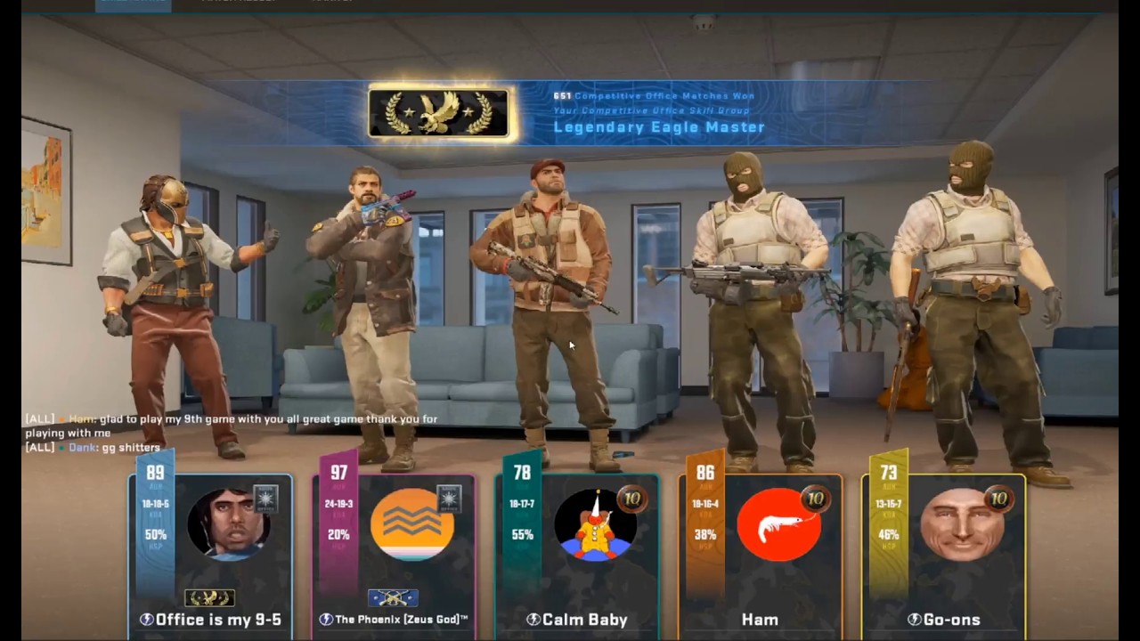 Getting Legendary Eagle Master in Office