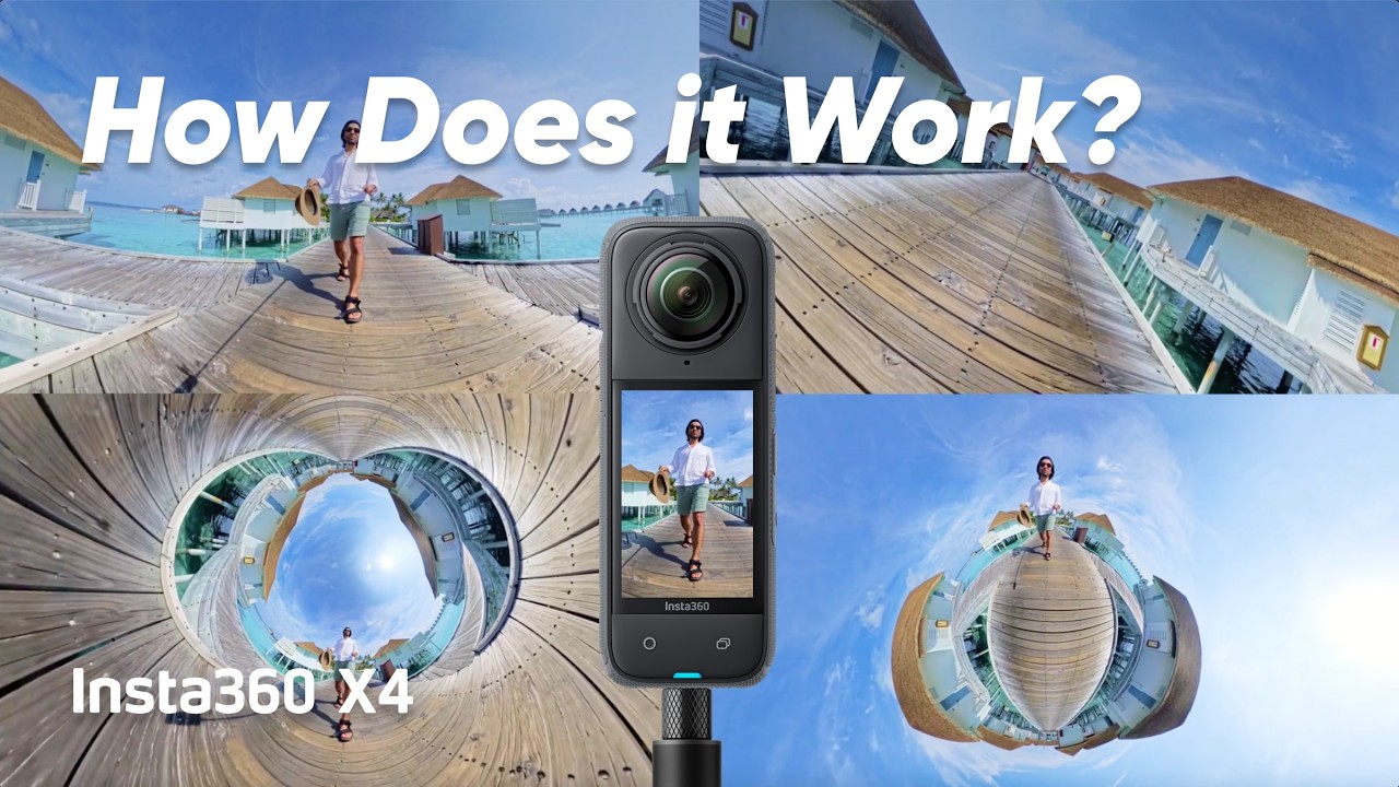 Insta360 X4 — Как работает 360-градусная камера (при участии Брэндона Ли)