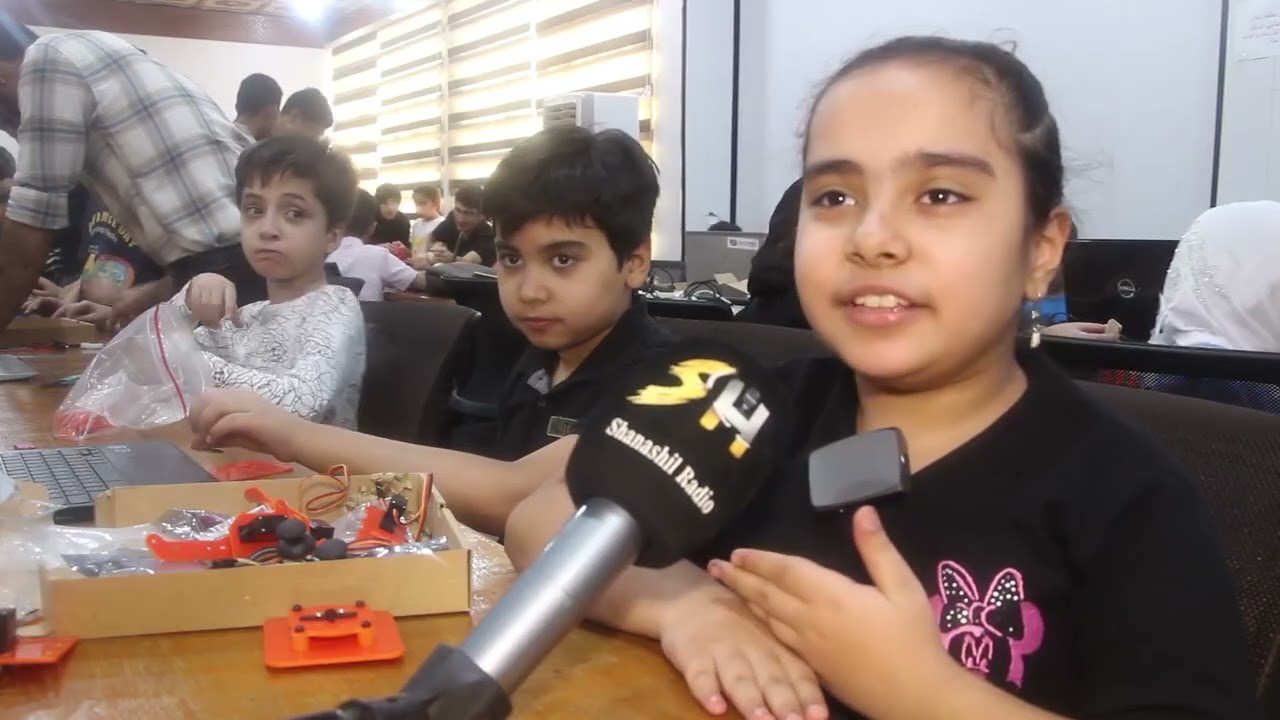 Team Iraq spreads STEM education to 300 students by training on robot kits (ERA-5) they made locally