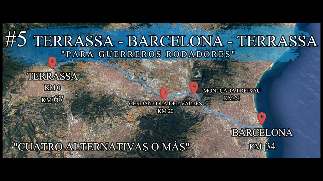 #5 Ruta MTB/GRAVEL Terrassa / Cerdanyola / Montcada / Barcelona -- Terrassa