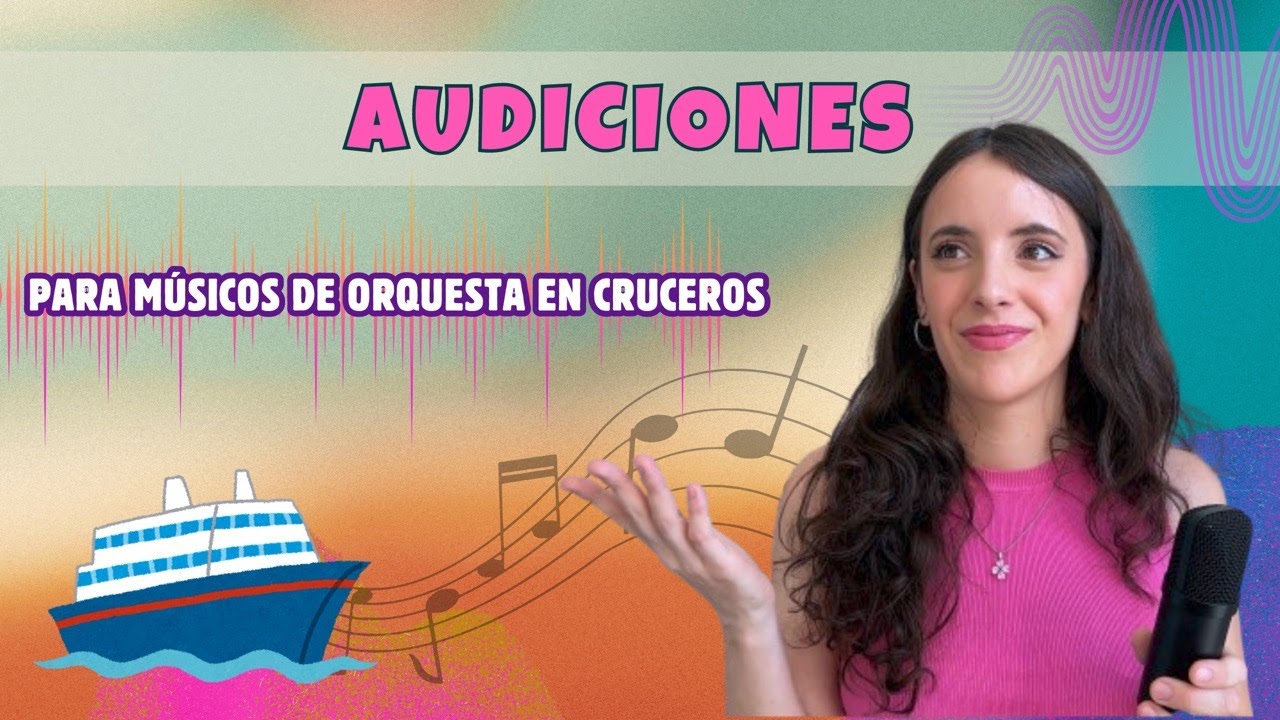 AUDICIÓN PARA TRABAJAR COMO MÚSICO DE CRUCERO (Metodología, consejos y mi experiencia personal)