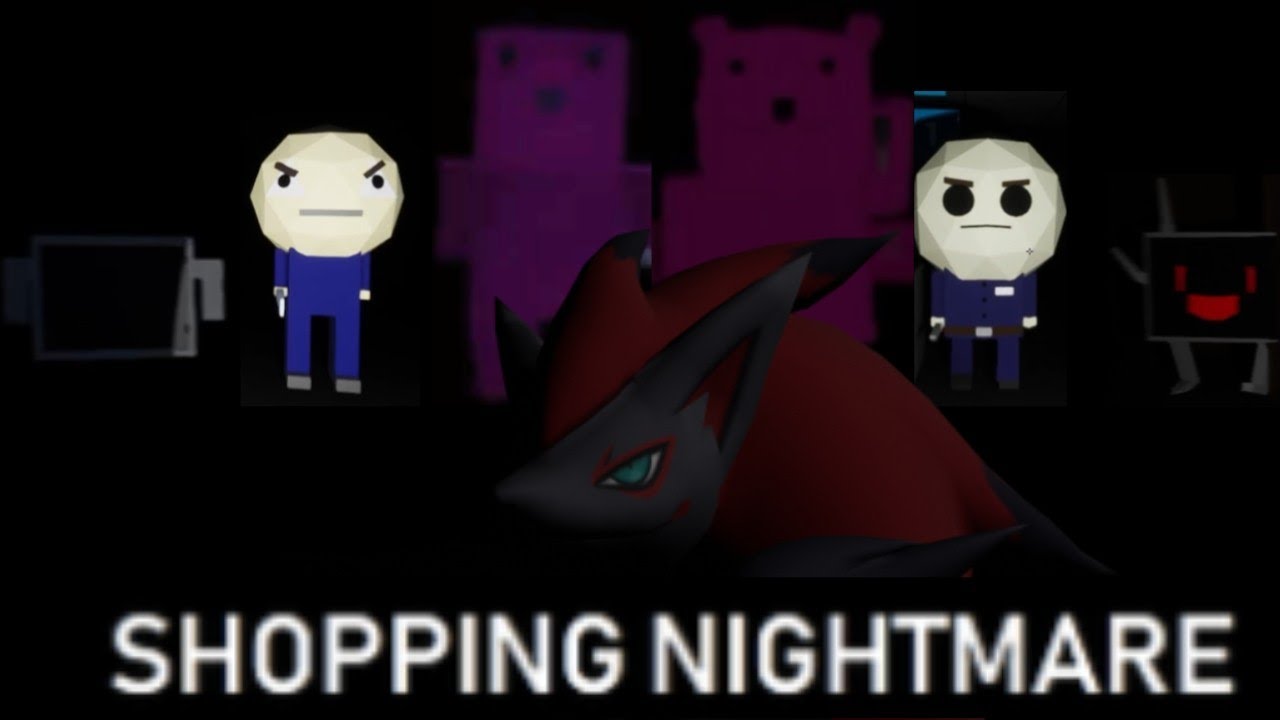 Being chased by a bear with a KNife! | Shopping Nightmare