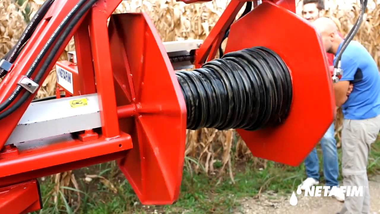 Raccolta delle ali gocciolanti Netafim