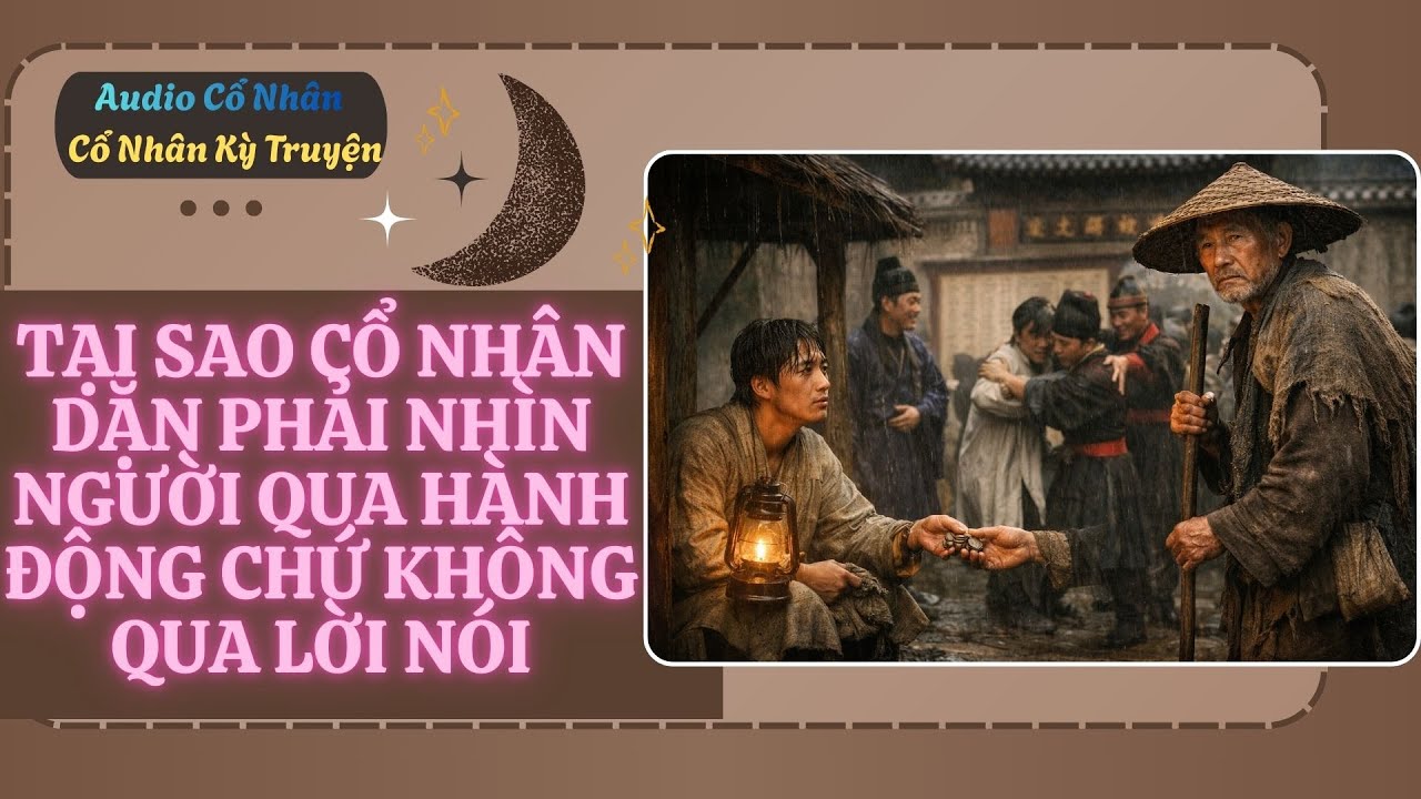 Tại Sao Cổ Nhân Dặn Nhìn Người Qua Hành Động, Cái Kết Khiến Bạn Thức Tỉnh Và Rơi Nước Mắt