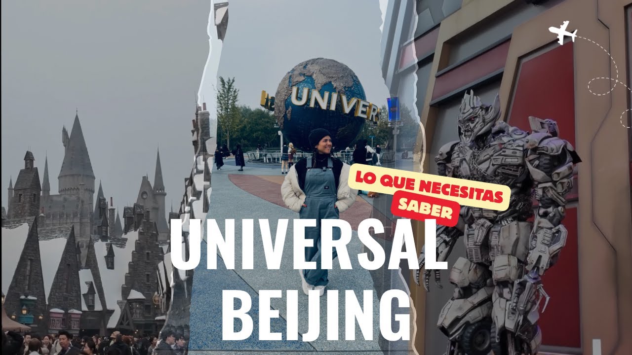 Así es el NUEVO Parque Universal de Beijing | ¿VALE LA PENA? 🎢