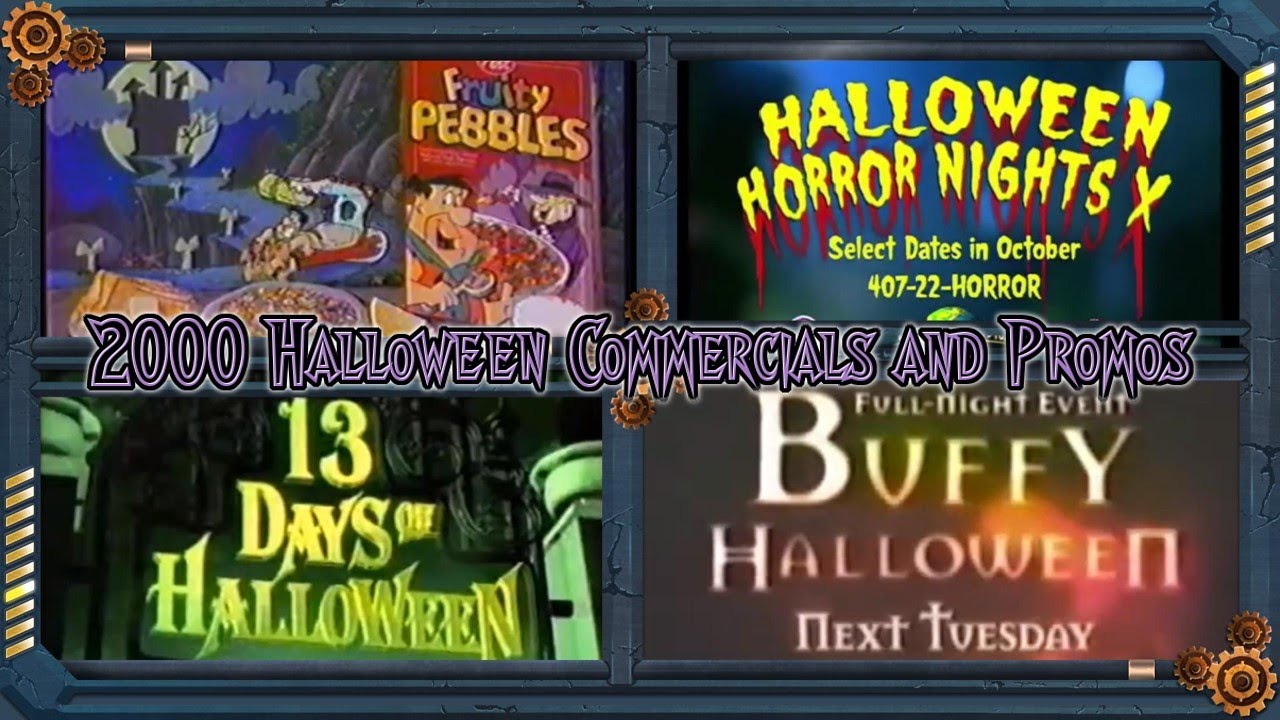 2000 Y2K Halloween Commercials & Promos (25th Anniversary Special) | Shocktober 2025
