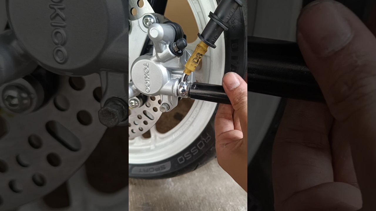 Vario brake fluid filling process? #vario #fluid #brake