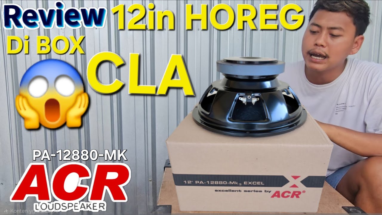 SUARA SPEAKER 12in NGERI HOREG PA 12880 MK #miniatur #horeg #acrspeaker #audio #bocil #speaker #ok