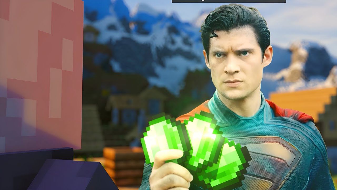 Superman Speedruns Minecraft 
