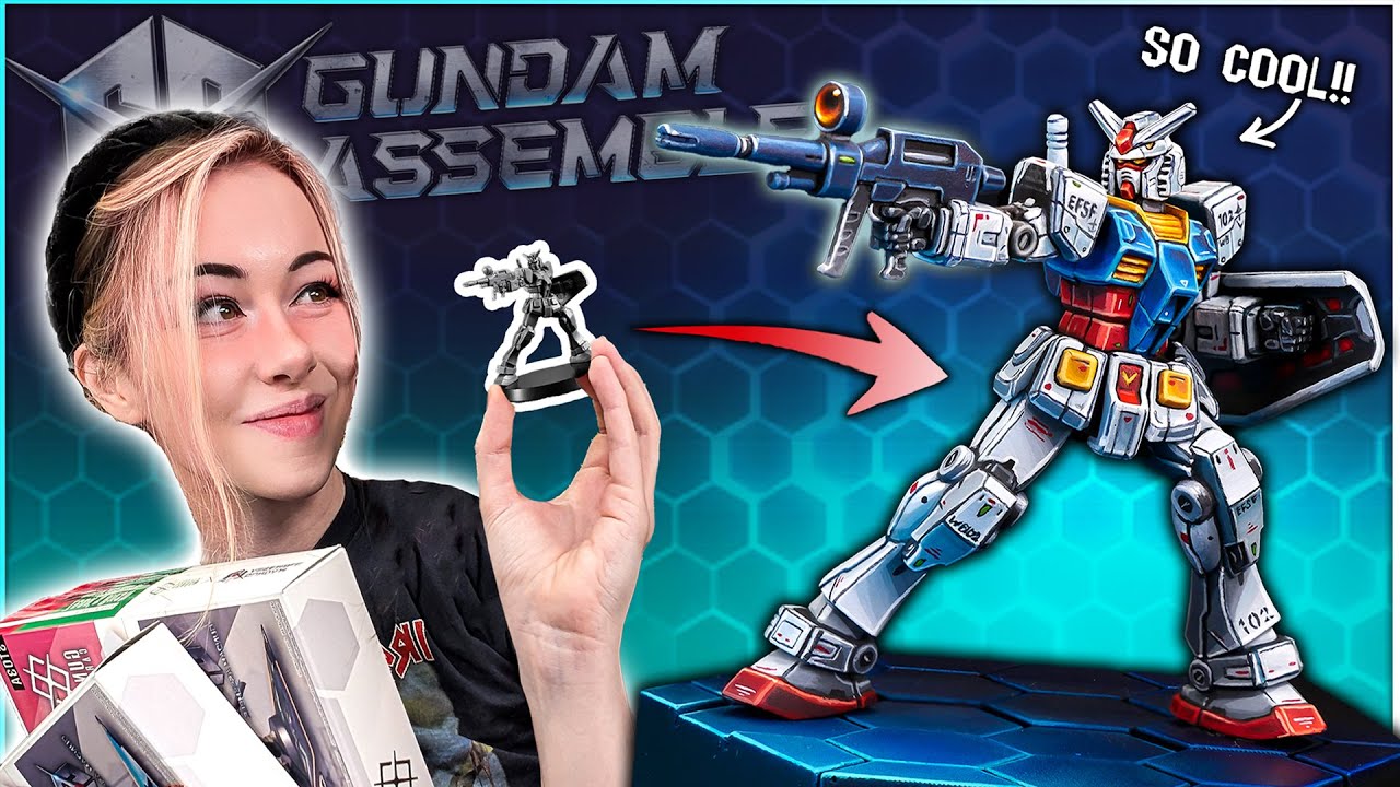 Gundam Miniatures are FINALLY Here!? | Gundam Assemble Unboxing, Painting & Review