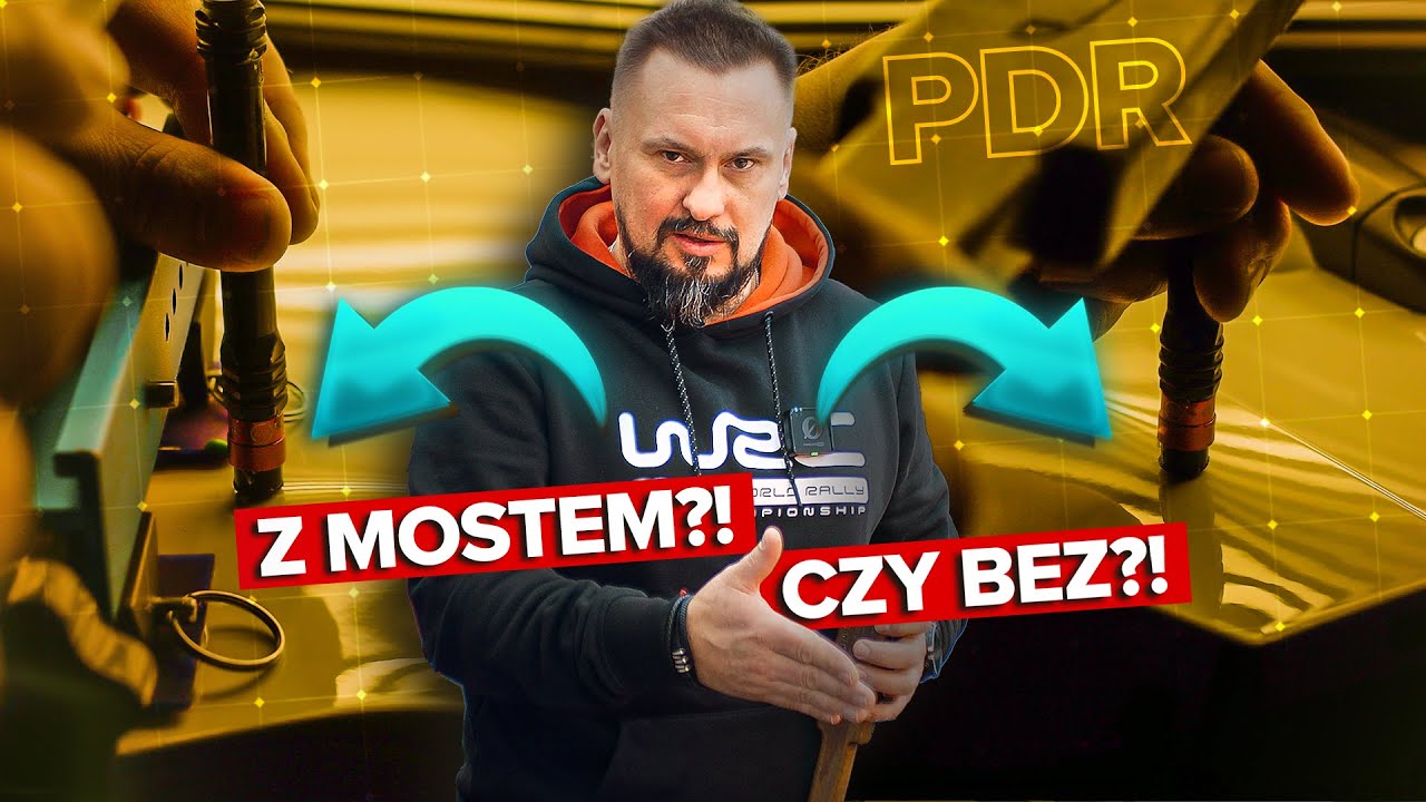 Pokażę Ci, jak zbić koronę przy usuwaniu wgnieceń PDR (2 sposoby, realny przykład)