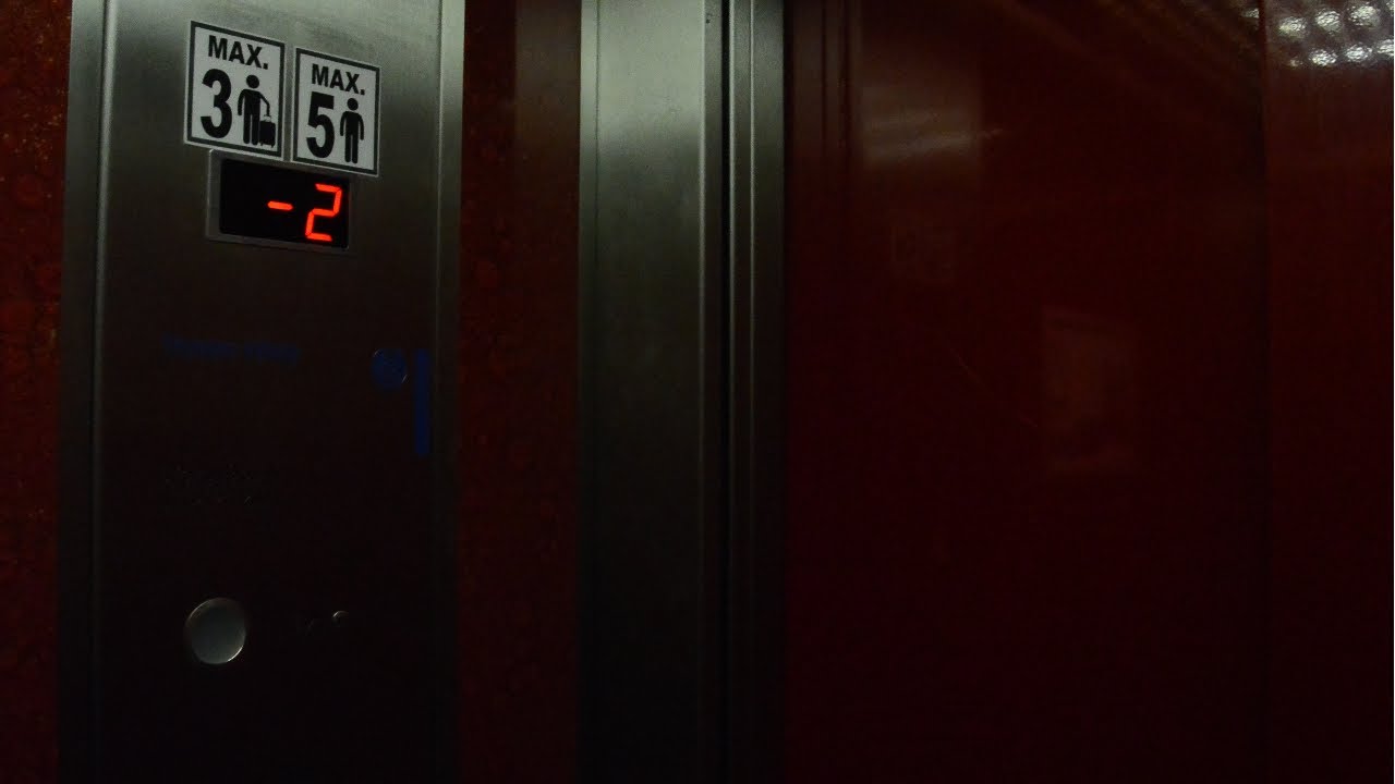 Three 2001 Thyssen traction elevators @ Best Western Amedia Hotel***, Prague, Czech Republic