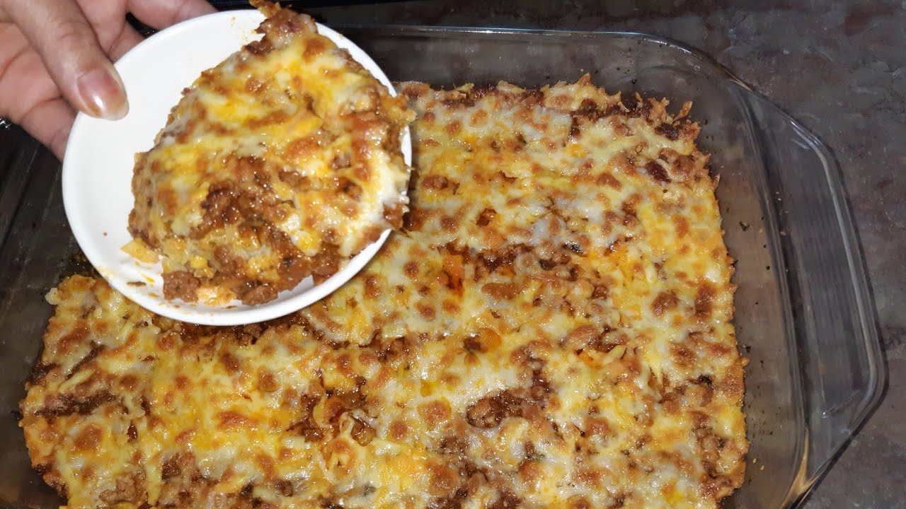 كراتان بالكفتة والبطاطس بدون بيشاميل كتجي يا سلام  😋😋😋