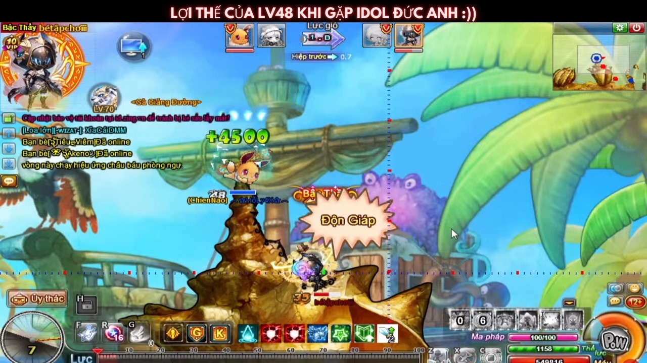 GunnyPC | LỢI THẾ CỦA LV48 KHI GẶP IDOL ĐỨC ANH || Phước Trần Gunny #834