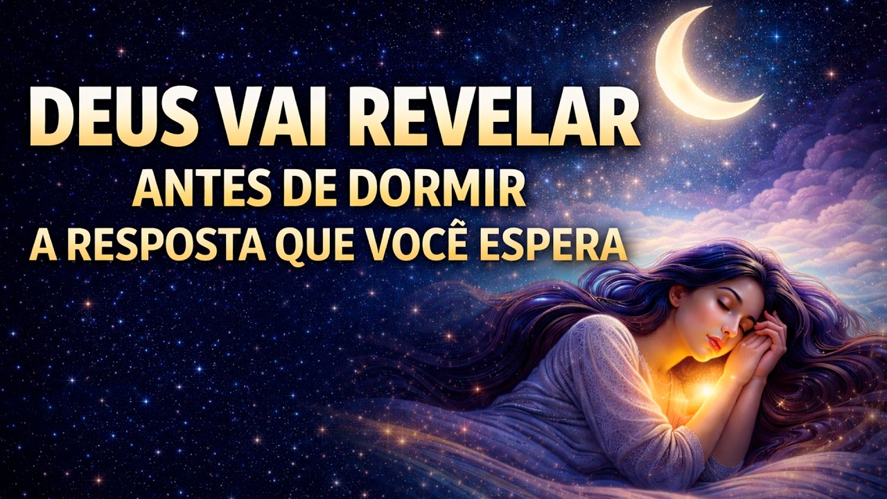 Antes De Dormir Faça Esta Oração — DEUS Vai Revelar A RESPOSTA Que Você Procura