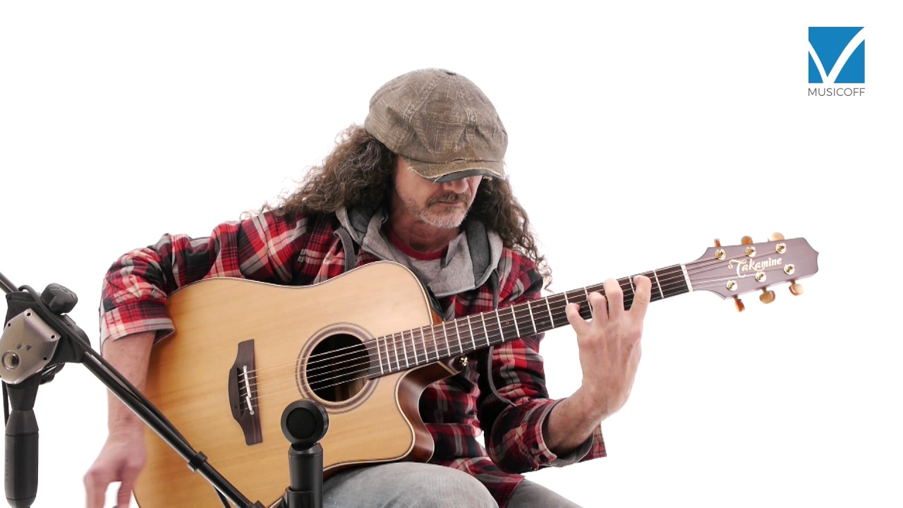 Takamine P3DC Acoustic Guitar Video Test