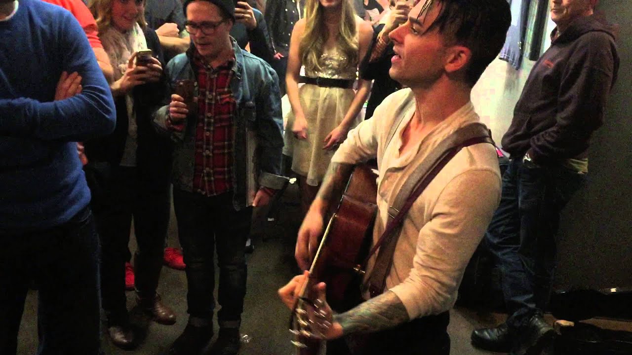 Dashboard Confessional, Hands Down by Chris Carrabba after the Twin Forks show, St Louis, MO 1/16/15