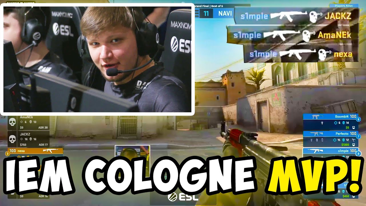 MVP OF IEM COLOGNE 2021! | BEST OF S1MPLE in IEM COLOGNE 2021