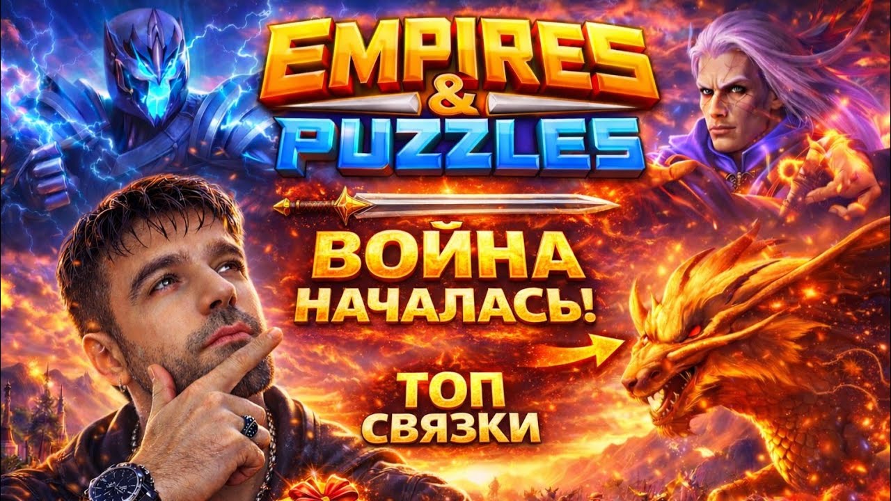 ЭТА ВОЙНА БУДЕТ ЖЕСТКОЙ в стриме + РОЗЫГРЫШ в ИМПЕРИЯ ПАЗЛОВ Empires and puzzles 