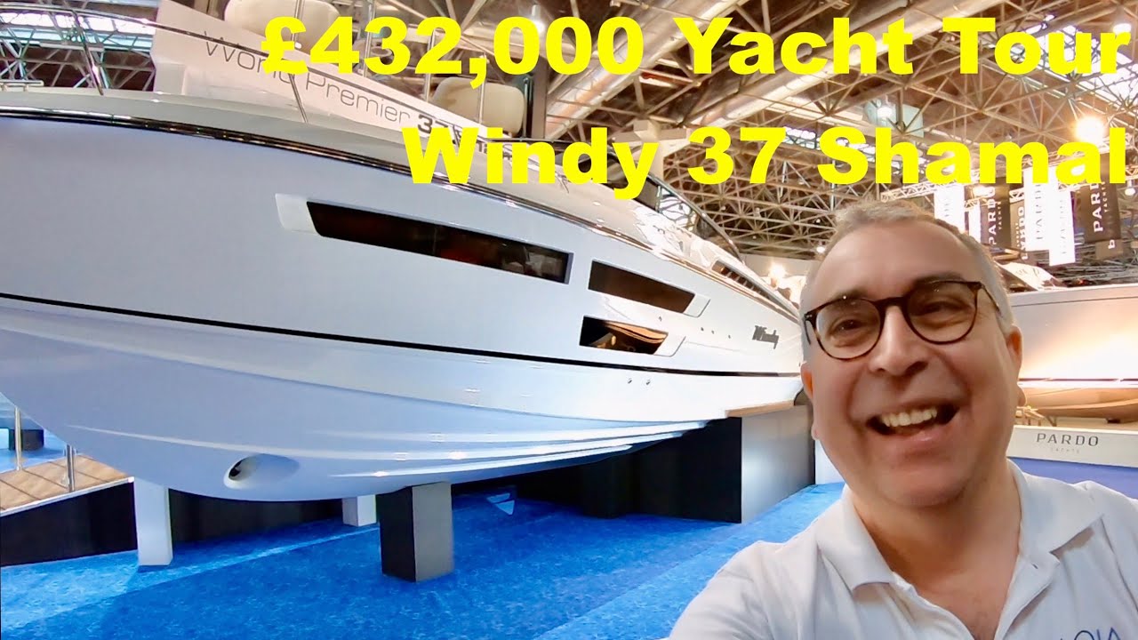 £432,000 Yacht Tour : Windy 37 Shamal