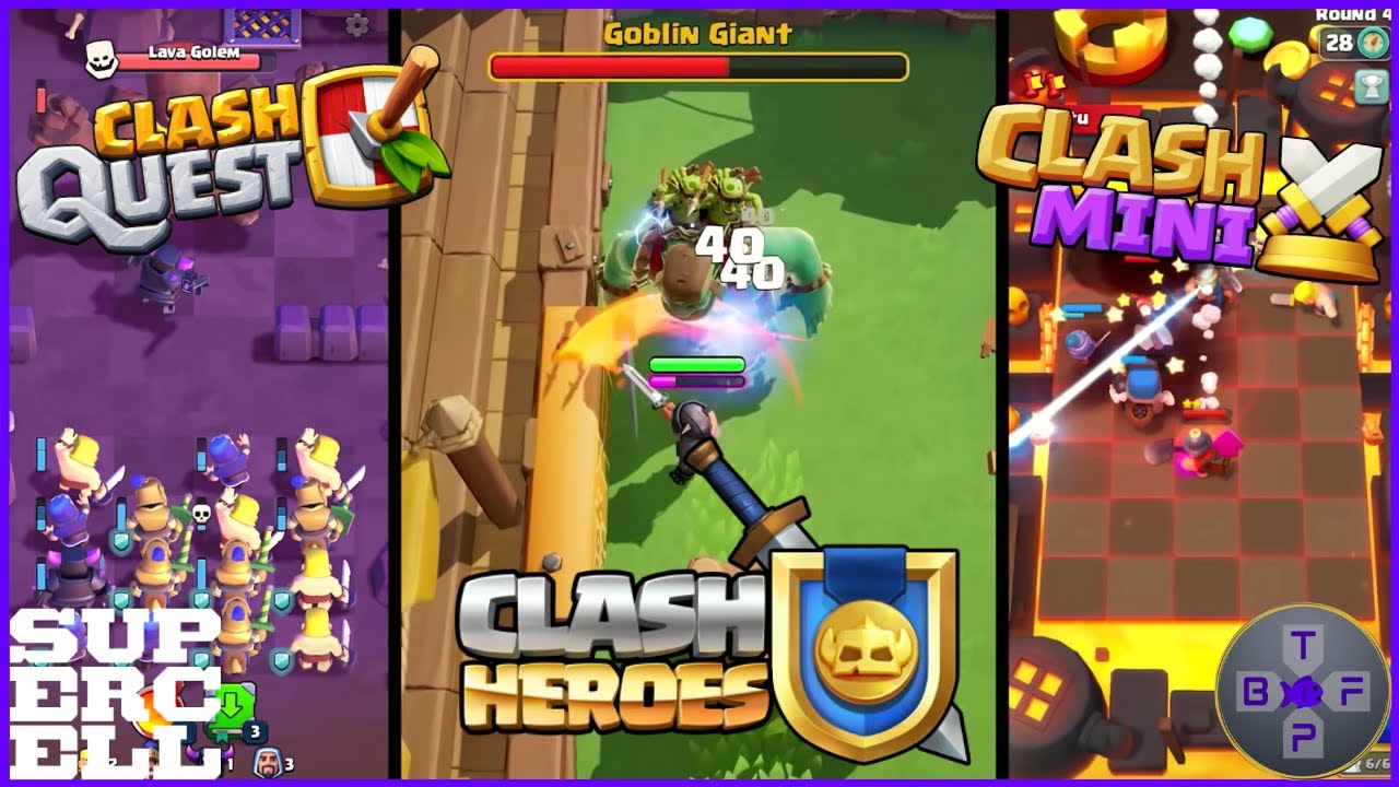 ⚔️ 3 NEW SUPERCELL CLASH GAMES ⚔️ | Announcement, Reaction, In-depth Analysis, Criticisms | ft. Dave