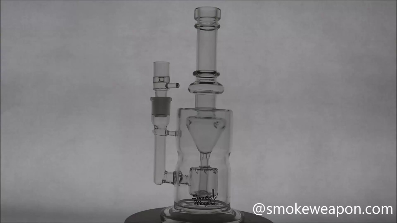 'The Funnel'Circ Perc Spiral Incycler Bong