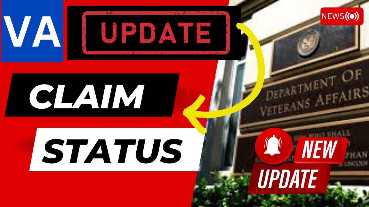 VA NEWS on CLAIM STATUS and how to CHECK it!