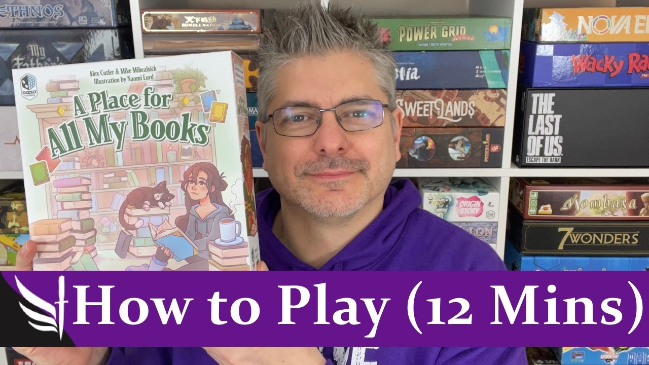 Как играть в A Place for All My Books (с правилами для одиночной игры)