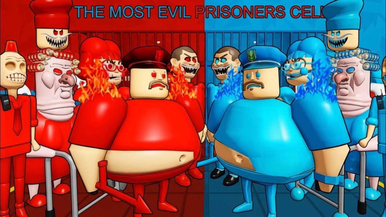 RED VS BLUE: The Ultimate Evil Prison Breakout!