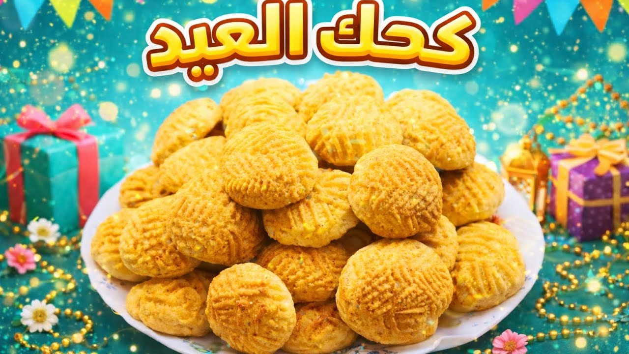 كحك العيد الدايب بطريقة زمان وبمكونات بسيطه 