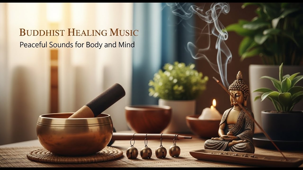 Buddhist Healing Music 🎐 Peaceful Sounds for Body and Mind