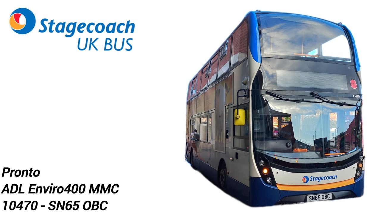 Stagecoach East Midlands 10470 - SN65 OBC | ADL E400 MMC | Pronto 