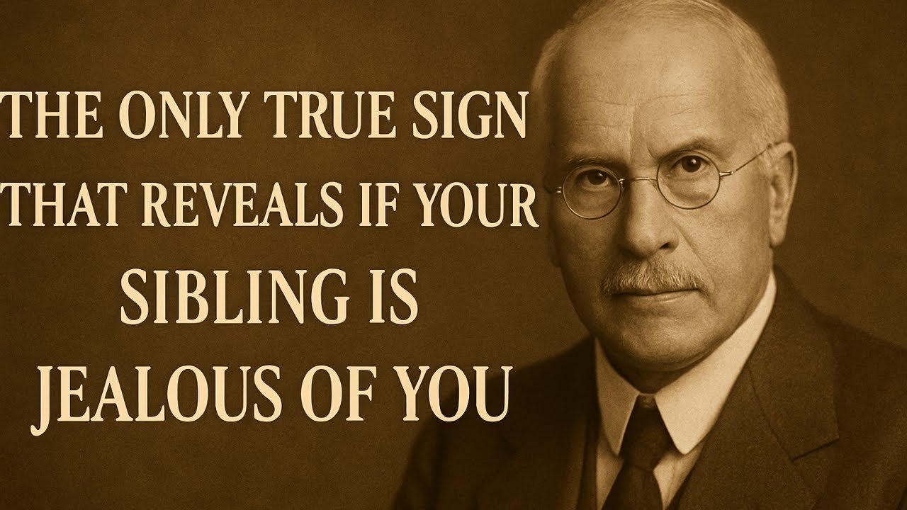 The Only True Sign That Reveals If Your Sibling Is Jealous of You | Carl Jung