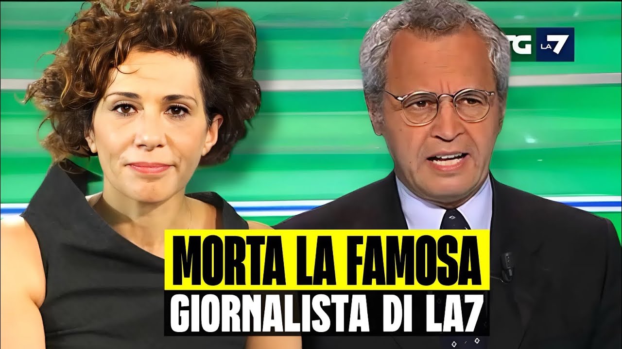 GRAVE LUTTO A LA7: MORTA LA FAMOSA GIORNALISTA ANGELA AZZARO A SOLI 59 ANNI