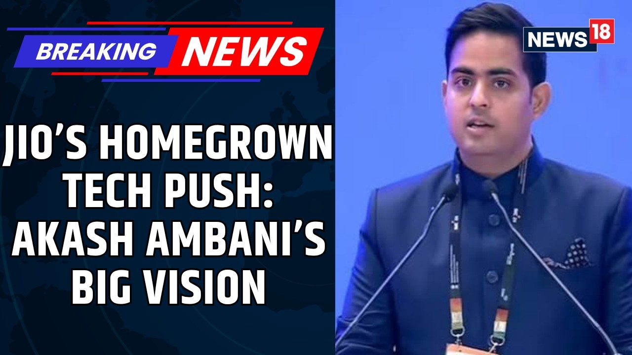 Akash Ambani&rsquo;s Jio Tech Push: Indigenous Satellite, Pre-6G Patents & India&rsquo;s Innovation Drive | N18