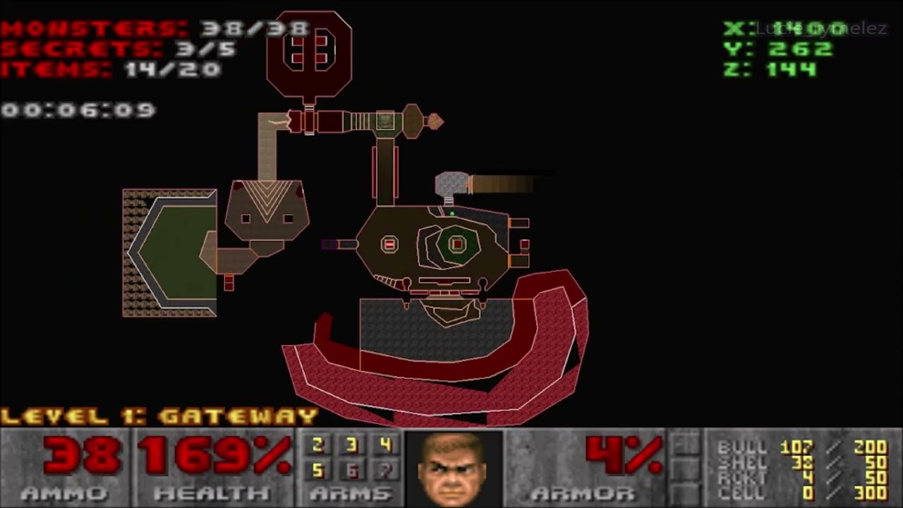 Dark Doom map 1 ^^