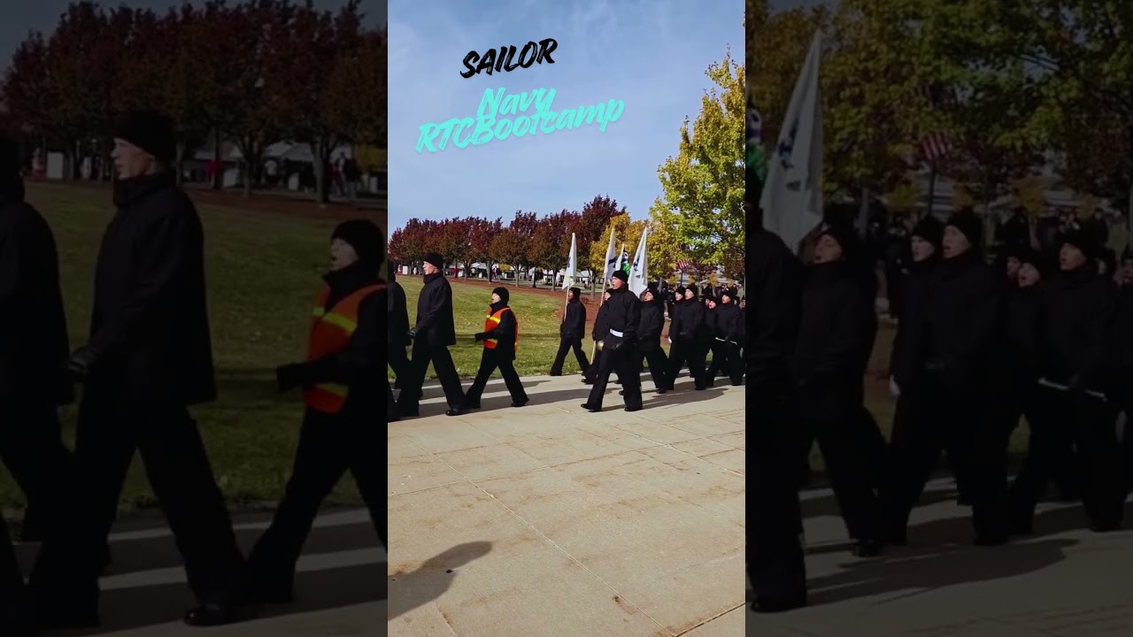 U S  Navy Bootcamp Graduation Ceremony