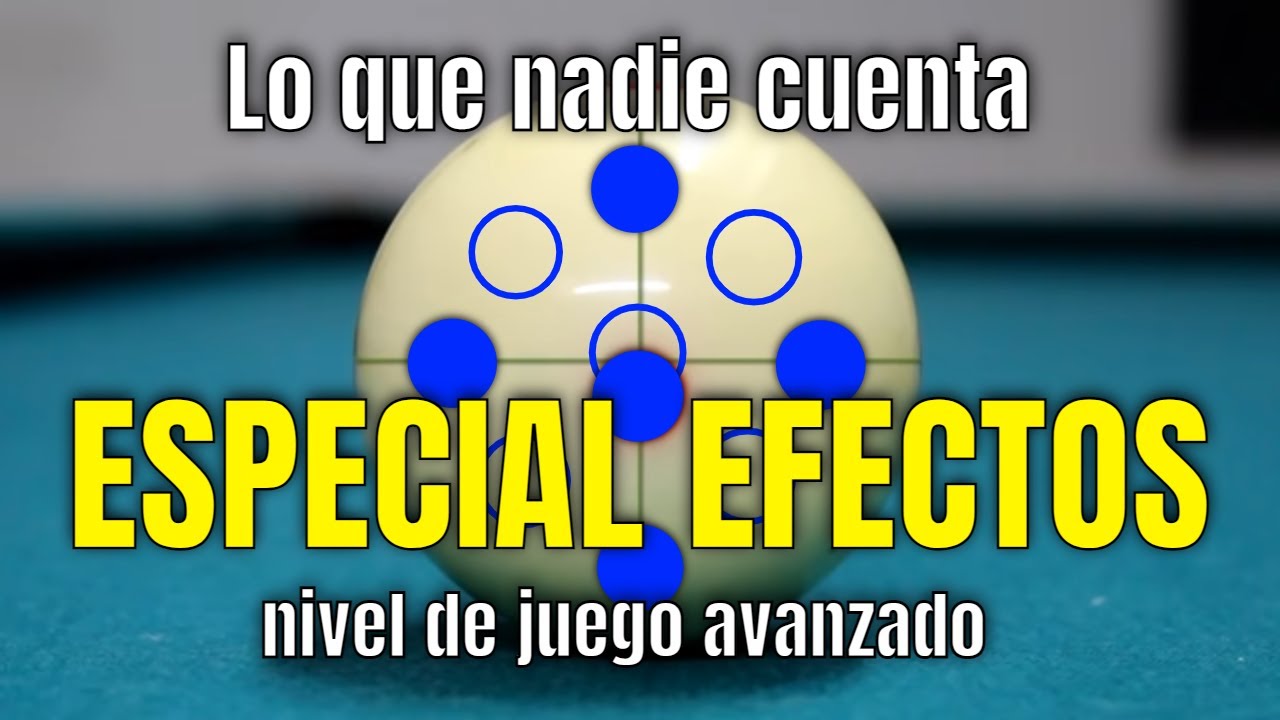 EFECTOS Pool - Diferencias De Uso En Juego Avanzado | Billar Fanatic