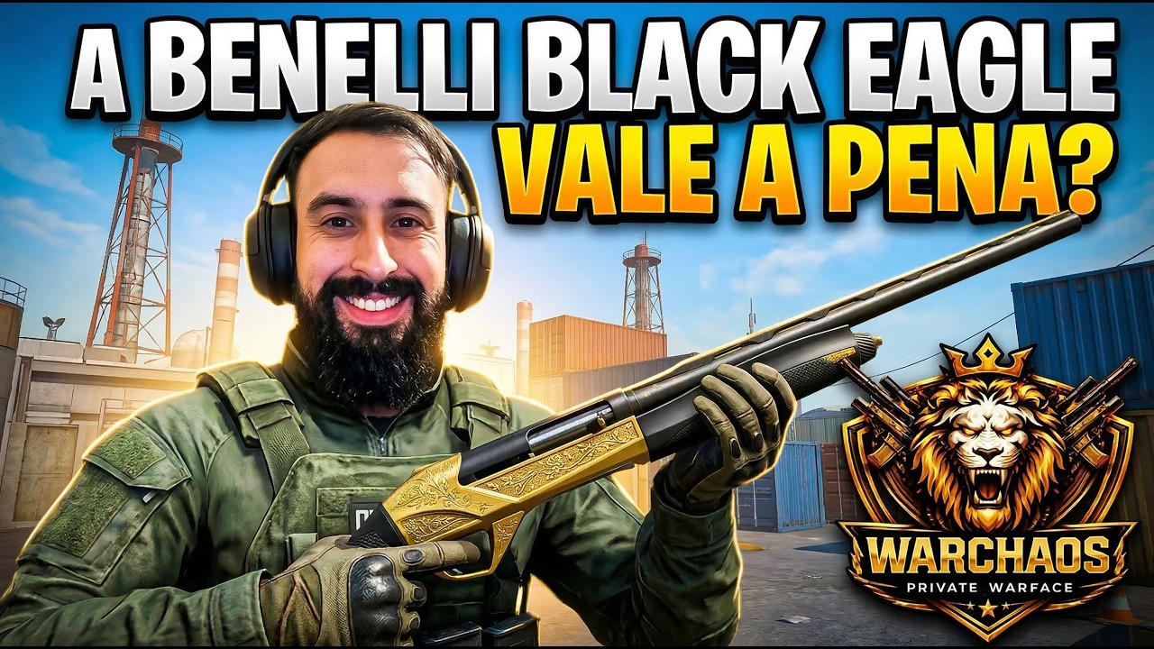 Comprei a shotgun MAIS APELONA do Warface… olha o que aconteceu 😱 #warface #fps #benelliblackeagle