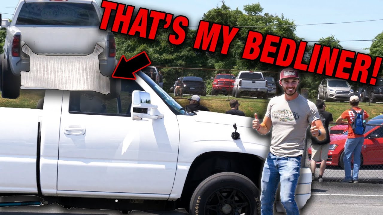 700HP DURAMAX SETS RECORD PASS AND LOSES PART OF BED!
