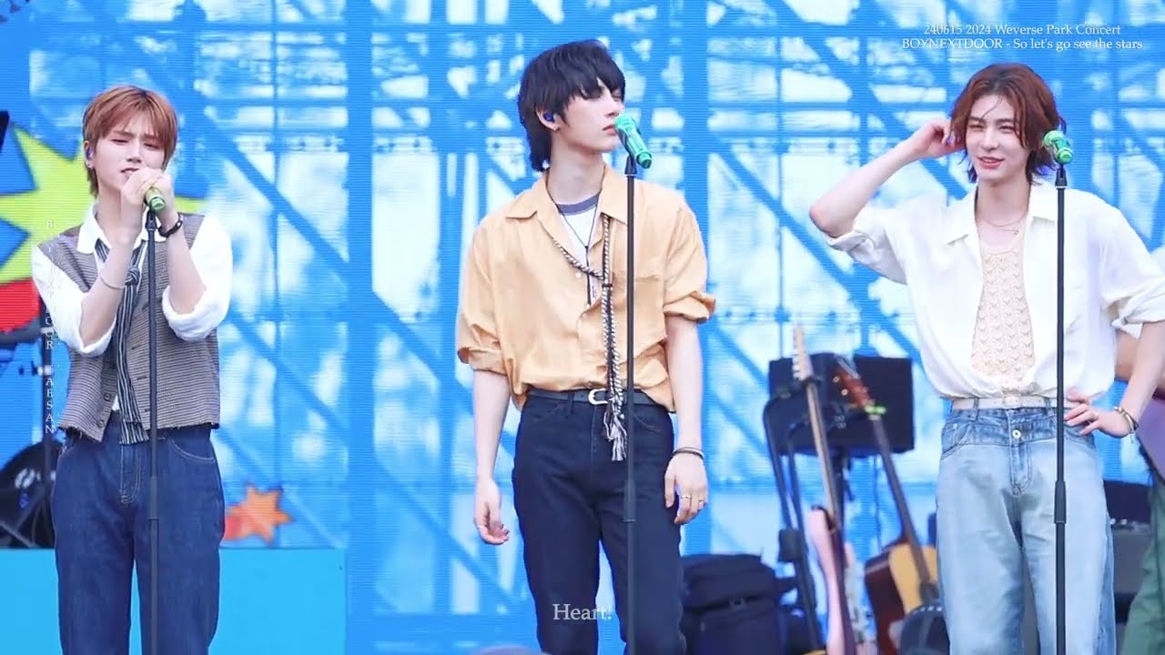 240615 2024 Weverse Park Concert Festival 보이넥스트도어 태산] BOYNEXTDOOR 'So let's go see the stars‘ TAESAN