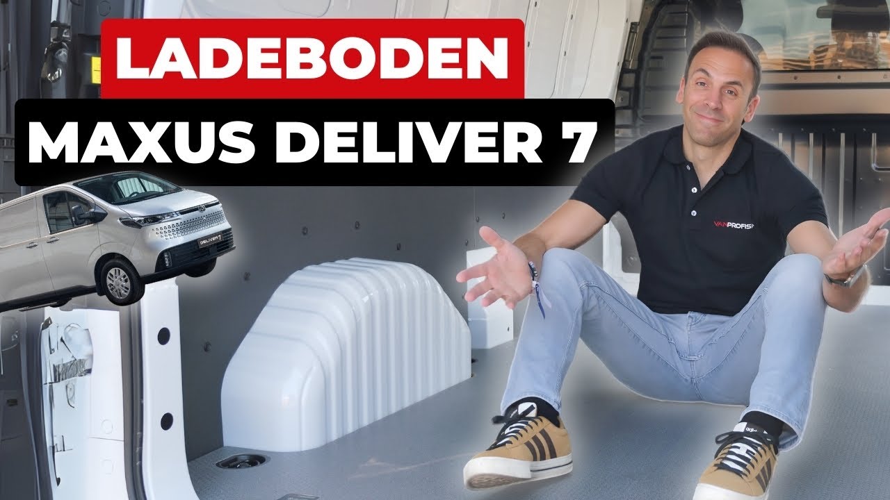 Maxus Deliver 7 – Ladeboden digital vermessen & eingebaut | VanProfis