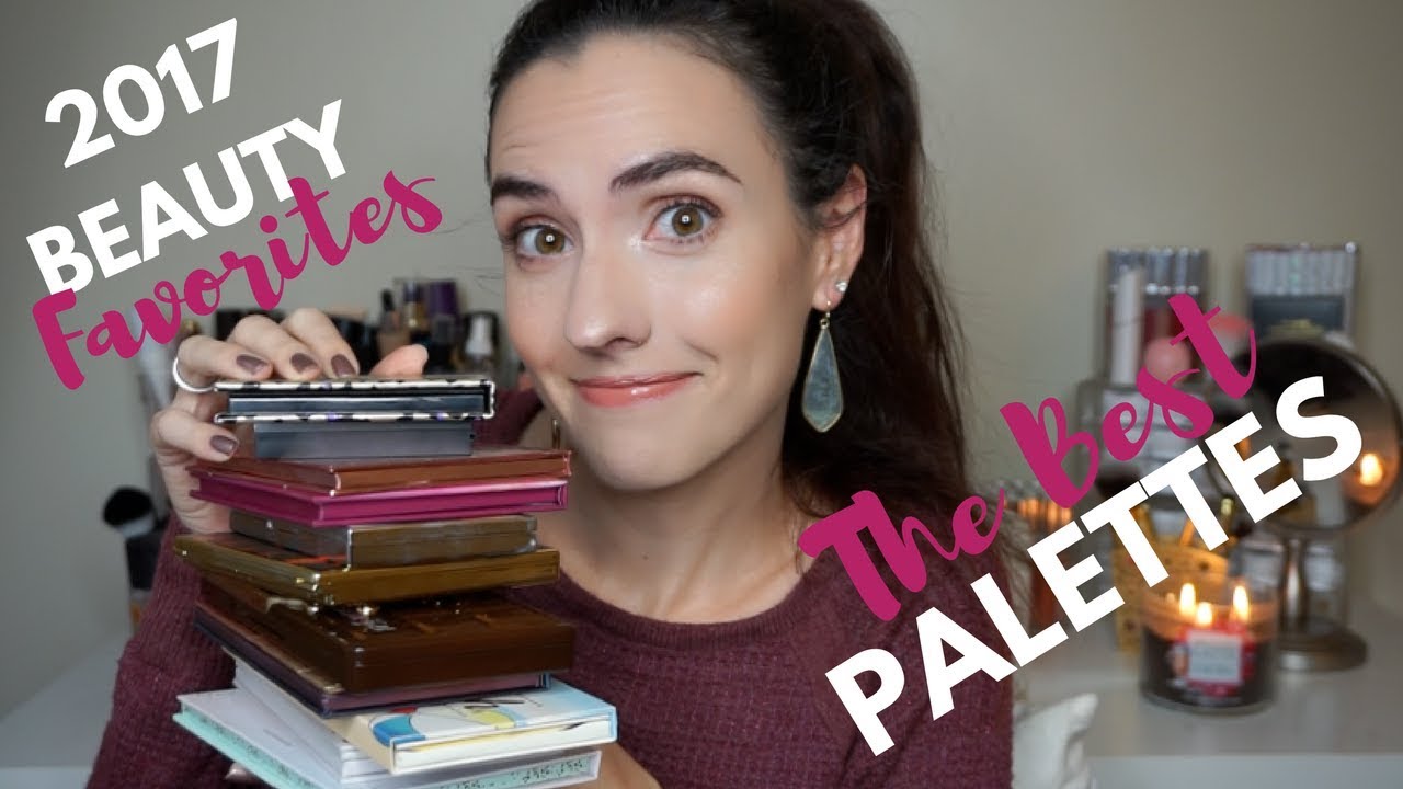2017 BEAUTY FAVORITES | Part 3 Palettes!
