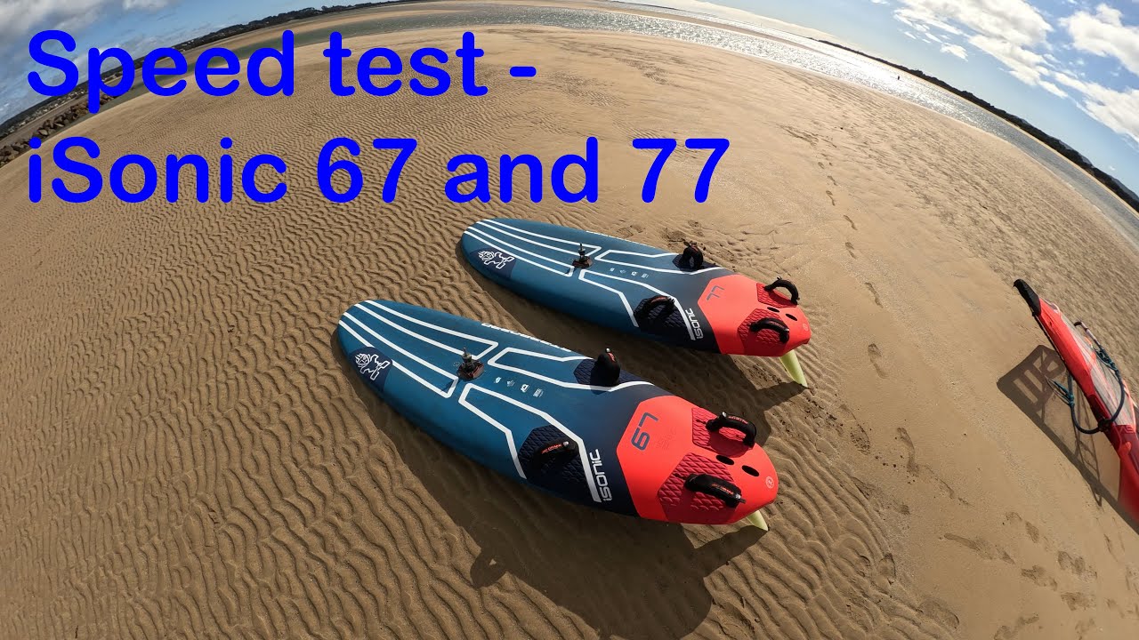 Part 1:  Light wind speed test - iSonic 67 and 77