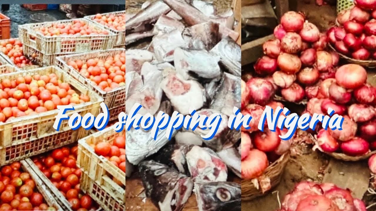 SHOPPING FOR TOMATOES, ONIONS, FISH, CHICKEN, TURKEY AND MORE IN BENIN CITY, NIGERIA