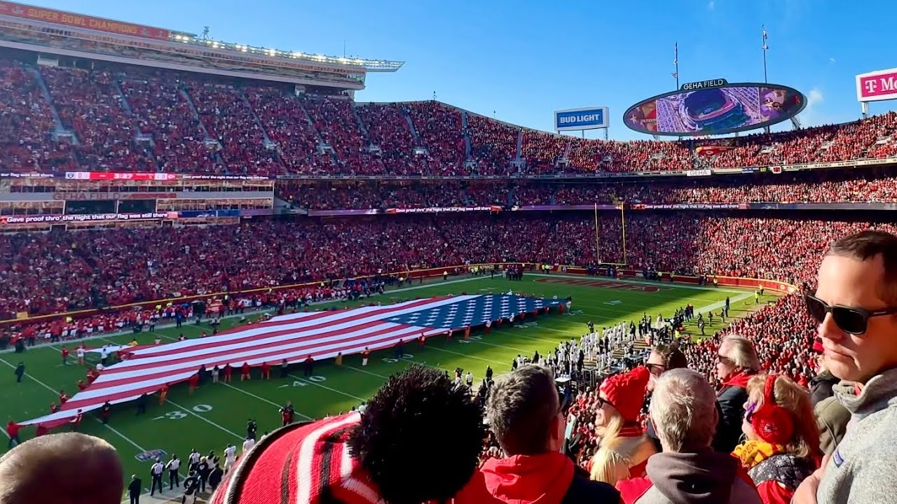 Kansas City Chiefs National Anthem Raiders vs. Chiefs 2024 Week 13