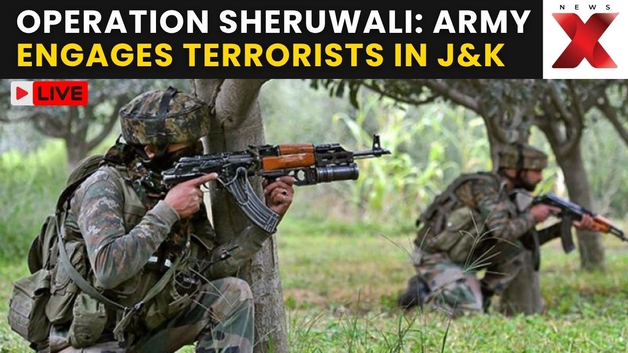 Operation Sheruwali Live: Terrorist Encounter Underway In Jammu And Kashmir | NewsX
