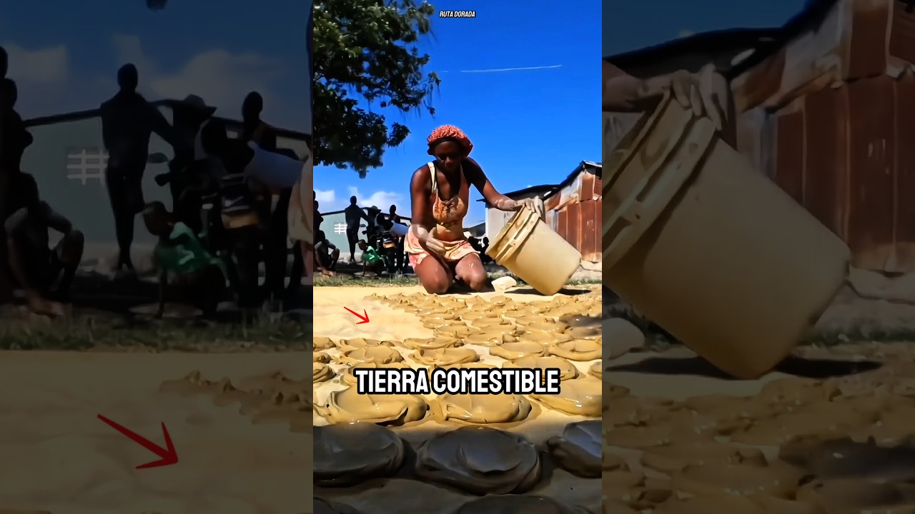 &iexcl;Galletas de lodo! As&iacute; enga&ntilde;an al hambre cada d&iacute;a en Haiti