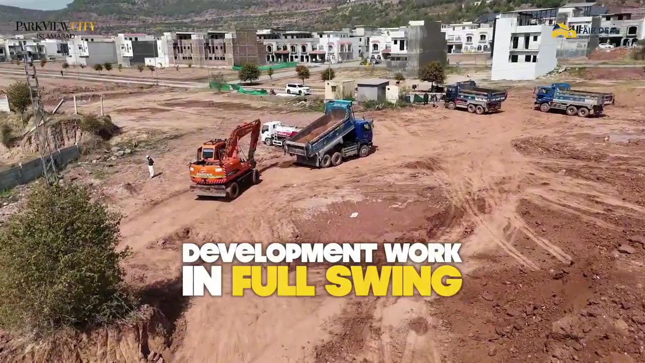 Latest Construction Update of H block | Parkview City Islamabad