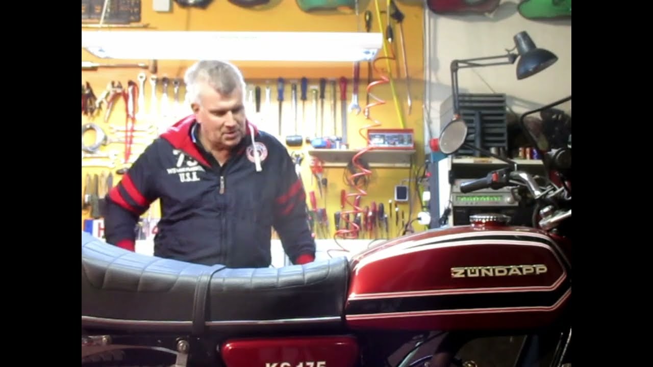 #Zündapp #KS175 #Restauration Wie aus einen Schrotthaufen wieder ein Motorrad wurde.
